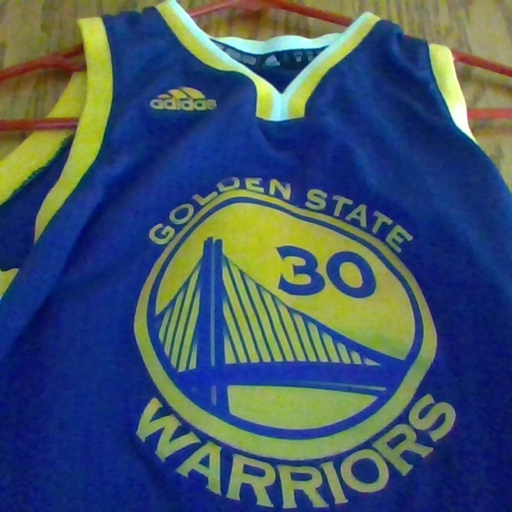 stephen curry youth medium jersey